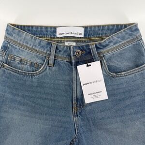 Paper Denim Cloth Relaxed Fit Denim Shorts Spearing Wash Size 28